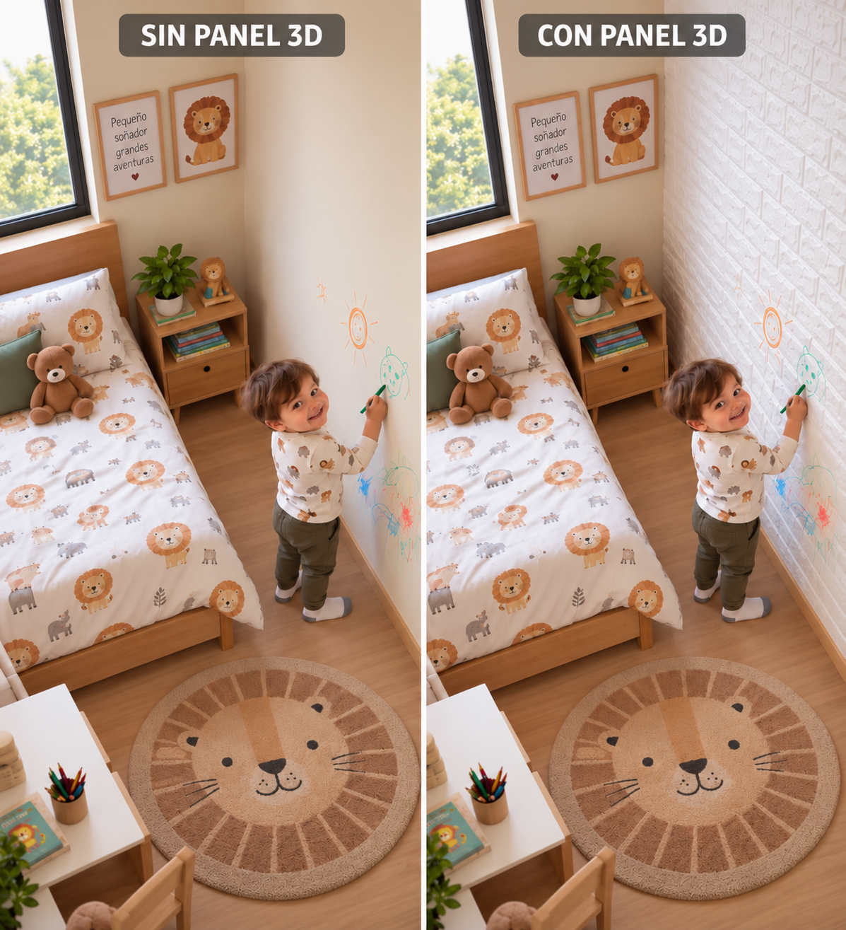 PLIEGO DE PANEL 3D (20 METROS )
