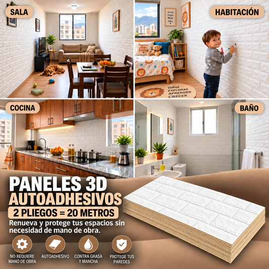 PLIEGO DE PANEL 3D (20 METROS )