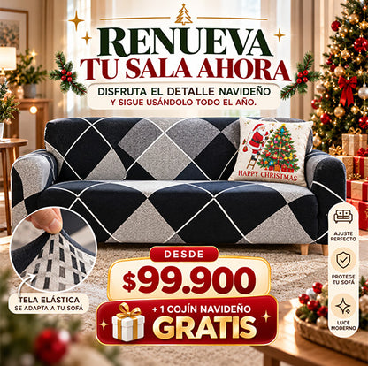 OF Protectores de Sofá + Cojín Navideño GRATIS 🌟🎅🎁
